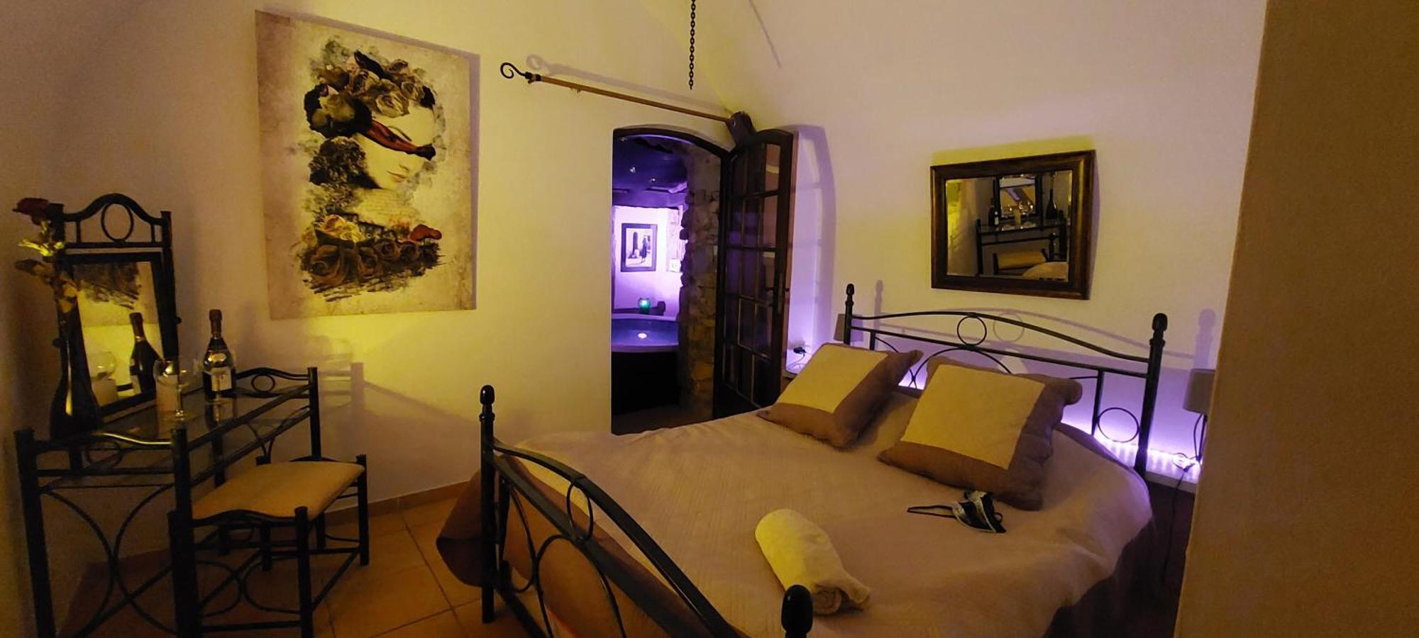Chambre Love Romantique Avec Spa Privee กาลวี ภายนอก รูปภาพ